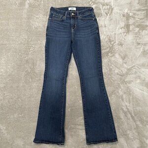 Denizen from Levi's Modern Mid-Rise Bootcut Dark Wash Jeans Size 26x30